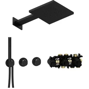 Herzbach MODUL7 Ensemble de douche avec mitigeur thermostatique, 70.70... pas cher