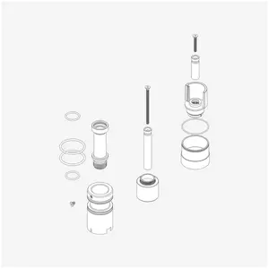 Herzbach MODUL7 Rallonge de 30 mm, pour mitigeur thermostatique, 1 sor...Vendu parreuter