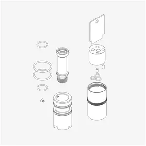 Herzbach MODUL7 Rallonge de 30 mm, pour mitigeur monocommande, 1 sorti...Vendu parreuter