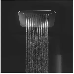 Herzbach Living Spa Set de douche de tête, 1 jet, 11.642000.1.01, pas cher