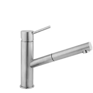 Herzbach Design iX Mitigeur de cuisine pivotant, avec douchette extrac... pas cher