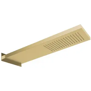 Herzbach Design iX PVD Set de douche de tête, 1 jet, 21.661700.1.41, pas cher