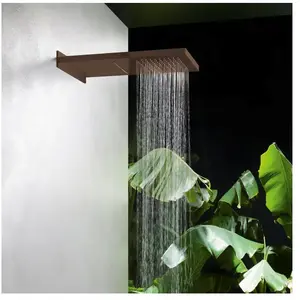 Herzbach Design iX PVD Set de douche de tête, 2 jets, 21.661600.2.39, pas cher