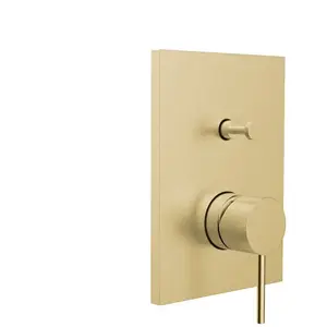Herzbach Design iX PVD Mitigeur monocommande, pour baignoire, 21.130305.2.41, pas cher