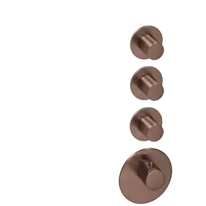 Herzbach Logic iX XL Mitigeur thermostatique, pour douche, 21.523015.1.39,