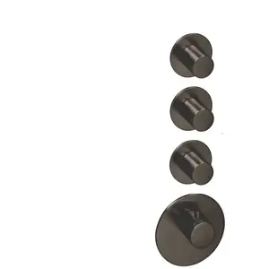 Herzbach Logic iX XL Mitigeur thermostatique, pour douche, 21.523015.1...