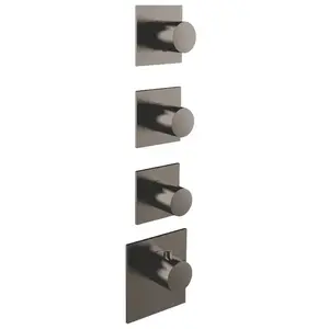 Herzbach Logic iX XL Mitigeur thermostatique, pour douche, 21.523010.1.40, pas cher