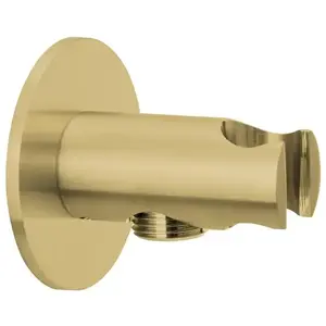 Herzbach Design iX PVD Support de douchette avec raccord de flexible, 21.995200.1.41, pas cher