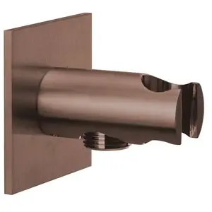 Herzbach Design iX PVD Support de douchette avec raccord de flexible, 21.995200.2.39, pas cher