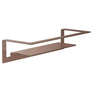 Herzbach Design iX PVD Tablette de douche, 21.820000.1.39,Vendu parreuter