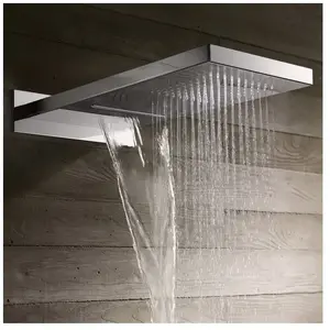 Herzbach Living Spa Ensemble de douche de tête, 2 jets, 11.661500.2.01... pas cher