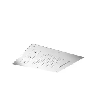 Herzbach Living Spa Set de douche de tête, 3 jets, 11.630480.2.09, pas cher