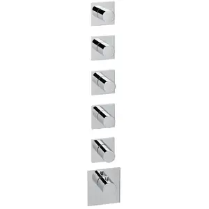 Herzbach Logic XL Mitigeur thermostatique, pour douche, 11.525010.1.01, pas cher