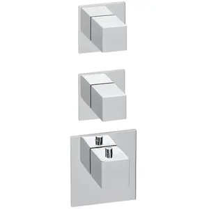 Herzbach Logic XL Mitigeur thermostatique, pour bain & douche, 11.522010.2.01, pas cher