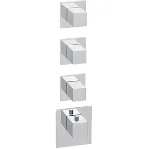Herzbach Logic XL Mitigeur thermostatique, pour douche, 11.523010.2.01... pas cher