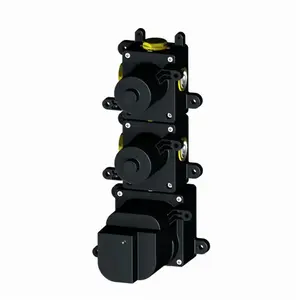Herzbach Logic XL 2 Module thermostatique universel avec robinets d’arrêt, 11.220000.1.09,Vendu parreuter