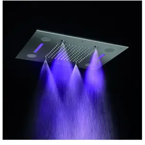 Herzbach Living Spa Set de douche de tête, 2 jets, 11.634800.2.01,Vendu parreuter