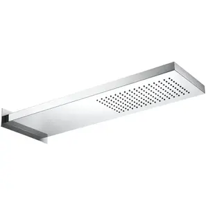 Herzbach Living Spa iX Set de douche de tête, 1 jet, 11.661700.1.09, pas cher