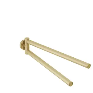 Herzbach Design iX PVD Barre porte-serviette de toilette, 21.818500.1.41, pas cher