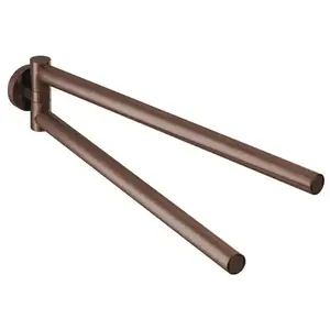 Herzbach Design iX PVD Barre porte-serviette de toilette, 21.818500.1.... pas cher