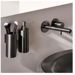 Herzbach Design iX PVD Distributeur de savon liquide, 21.811000.1.40,Vendu parreuter