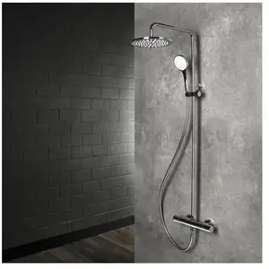 Herzbach Living Spa Colonne de douche avec mitigeur thermostatique, 11.988525.1.01, pas cher