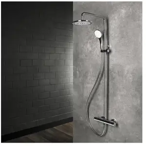 Herzbach Living Spa Colonne de douche avec mitigeur thermostatique, 11.988520.1.01, pas cher