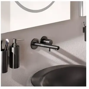 Herzbach Design iX PVD Mitigeur de lavabo, 21.139754.1.40, pas cher