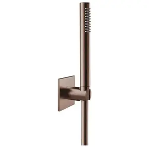 Herzbach Design iX PVD Set de douche, 1 jet, 21.914100.2.39, pas cher