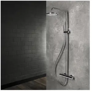 Herzbach Living Spa Colonne de douche, Mitigeur thermostatique, 11.988220.1.01, pas cher