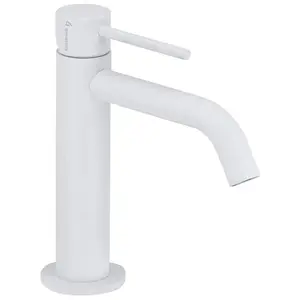 Herzbach DEEP WHITE Mitigeur de lavabo Slim S-Size, 23.203210.1.07, Sl... pas cher