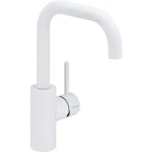 Herzbach DEEP WHITE Mitigeur de lavabo M-Size, 23.203330.1.07, M-Size pas cher