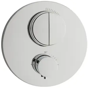 Herzbach LIVING Mitigeur thermostatique, pour bain & douche, 11.803050.1.01, pas cher