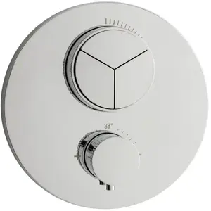 Herzbach LIVING Mitigeur thermostatique, pour douche, 11.803055.1.01, pas cher
