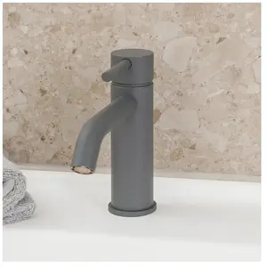 Herzbach DEEP GREY Mitigeur de lavabo M-Size, 23.203200.1.06, M-Size pas cher