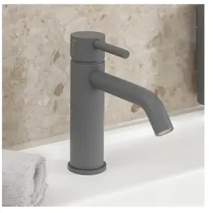 Herzbach DEEP GREY Mitigeur de lavabo M-Size, 23.203720.1.06, M-Size pas cher