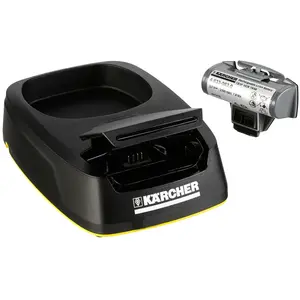 Comparateur de prix : Station de recharge et batterie interchangeable Kärcher pour WV5