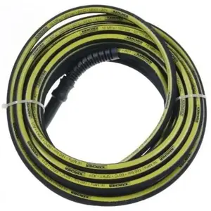 Comparateur de prix : Kärcher Tuyau flexible en caoutchouc 16mpa / 12m 60°c pour nettoyeur haute pression