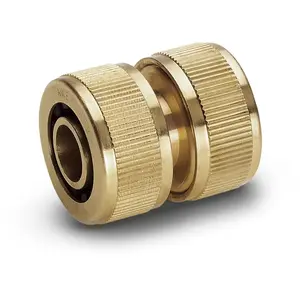 Comparateur de prix : Karcher Raccord réparateur laiton pour tuyaux de 15/19mm - KÄRCHER - 26451030