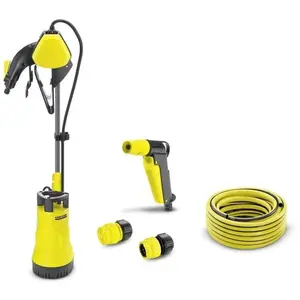 Comparateur de prix : Pompe pour récupérateur d'eau de pluie BP1 Barrel set + set d'arrosage - Karcher