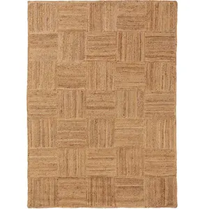 Benuta Tapis de jute marron clair 120x170 pas cher