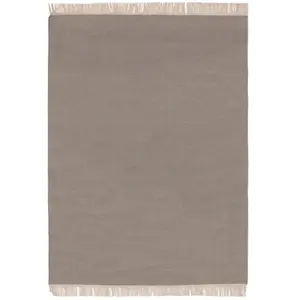 Benuta Tapis de laine gris clair 80x150 pas cher