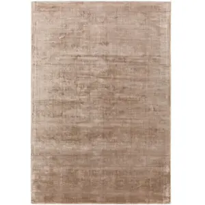 Benuta Tapis en viscose taupe 160x230 pas cher