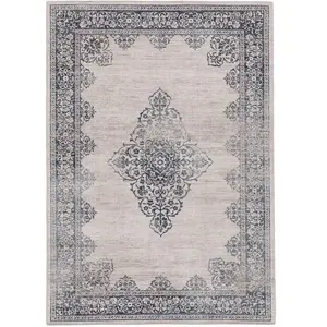 benuta Tapis gris 120x170 pas cher
