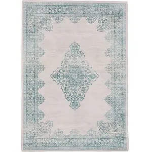 Benuta Tapis turquoise 120x170 pas cher