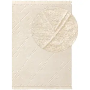 Benuta Tapis de laine ivory 200x300