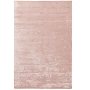 Benuta Tapis en viscose rose 80x150 pas cher