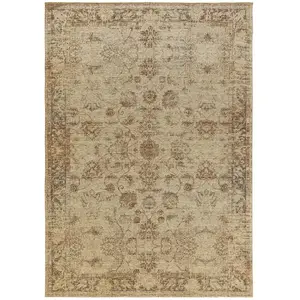Benuta Tapis tissé à plat beige 120x180 pas cher