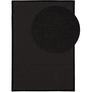 Benuta Tapis sisal noir 120x180 pas cher