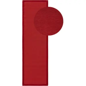 Benuta Tapis sisal rouge 70x240 pas cher